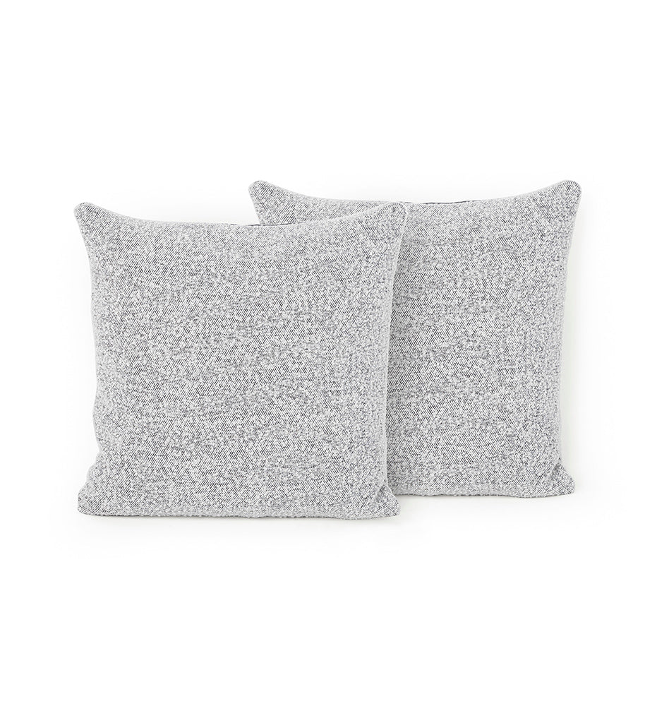 Allred Collaborative - Four Hands - Boucle and Leather Pillow - Set of 2 - Boucle and Leather Pillow - Set of 2 - 225734-001