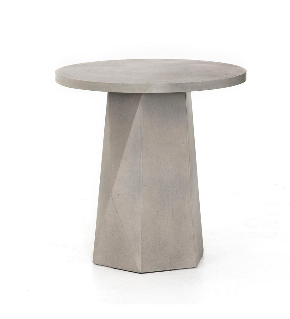 Allred Collaborative - Four Hands - Bowman Outdoor End Table - Grey Concrete - Bowman Outdoor End Table - Grey Concrete - VTHY-039