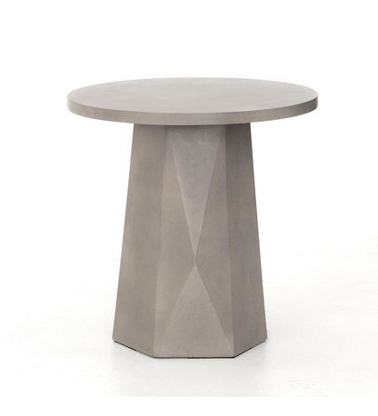 Allred Collaborative - Four Hands - Bowman Outdoor End Table - Grey Concrete - Bowman Outdoor End Table - Grey Concrete - VTHY-039