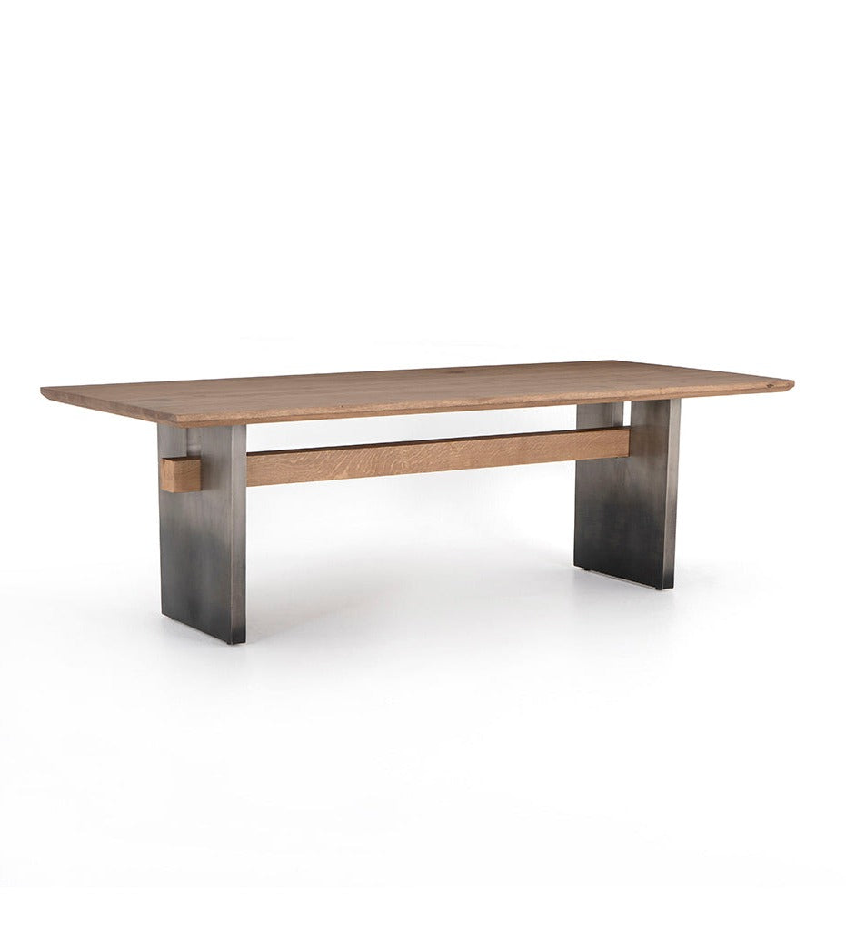 Allred Collaborative - Four Hands - Brennan Dining Table - Dove Oak - Brennan Dining Table - Dove Oak - 223086-006