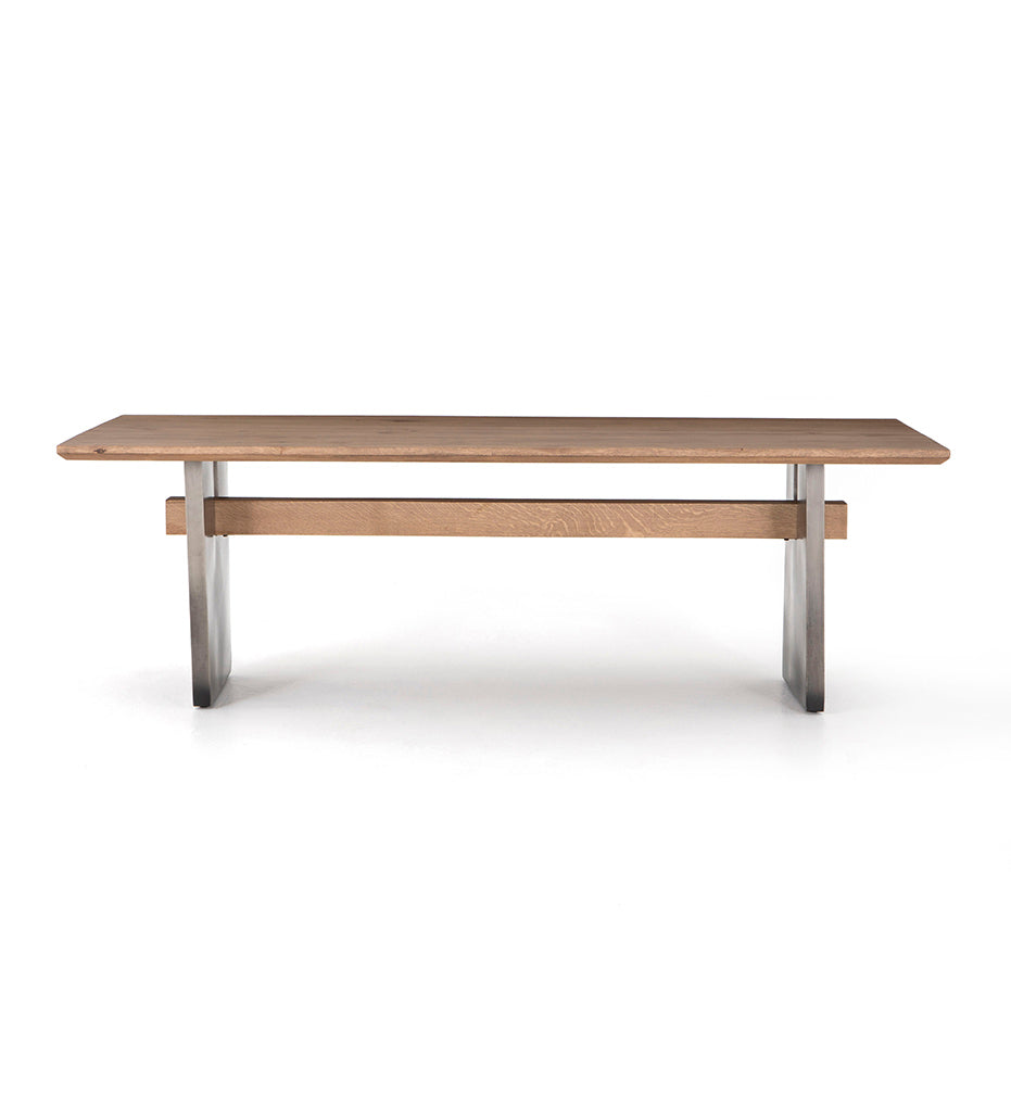 Allred Collaborative - Four Hands - Brennan Dining Table - Dove Oak - Brennan Dining Table - Dove Oak - 223086-006