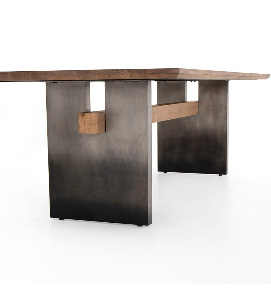 Allred Collaborative - Four Hands - Brennan Dining Table - Dove Oak - Brennan Dining Table - Dove Oak - 223086-006