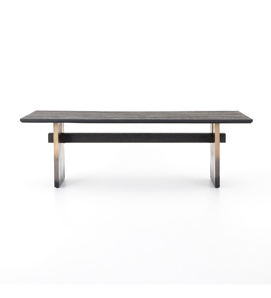 Allred Collaborative - Four Hands - Brennan Dining Table - Worn Black - Brennan Dining Table - Worn Black - 223086-005