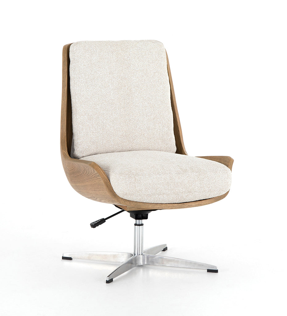 Allred Collaborative - Four Hands - Burbank Desk Chair - Elder Sand - Burbank Desk Chair - Elder Sand - 108999-002