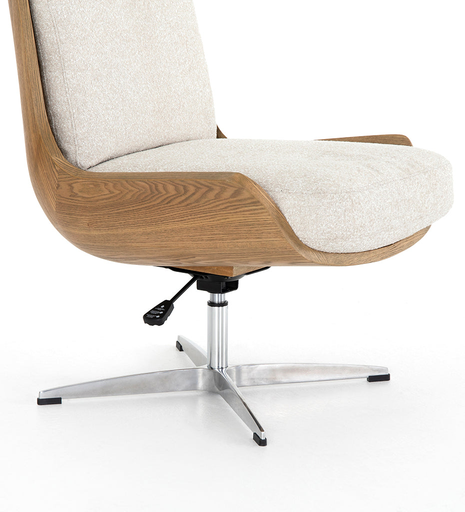 Allred Collaborative - Four Hands - Burbank Desk Chair - Elder Sand - Burbank Desk Chair - Elder Sand - 108999-002