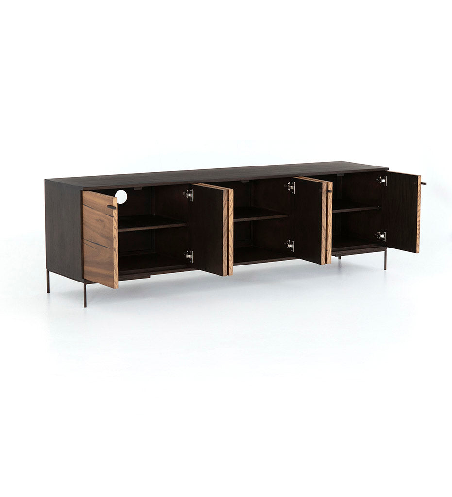 Allred Collaborative - Four Hands - Cuzco Media Console - Natural Yukas - Cuzco Media Console - Natural Yukas - UWES-128