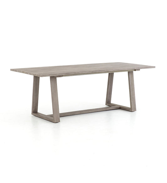 Allred Collaborative - Four Hands - Cyrus Outdoor Large Rectangular Dining Table - Grey - Cyrus Outdoor Large Rectangular Dining Table - Grey - VCNS-F004A