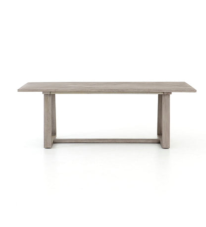 Allred Collaborative - Four Hands - Cyrus Outdoor Large Rectangular Dining Table - Grey - Cyrus Outdoor Large Rectangular Dining Table - Grey - VCNS-F004A