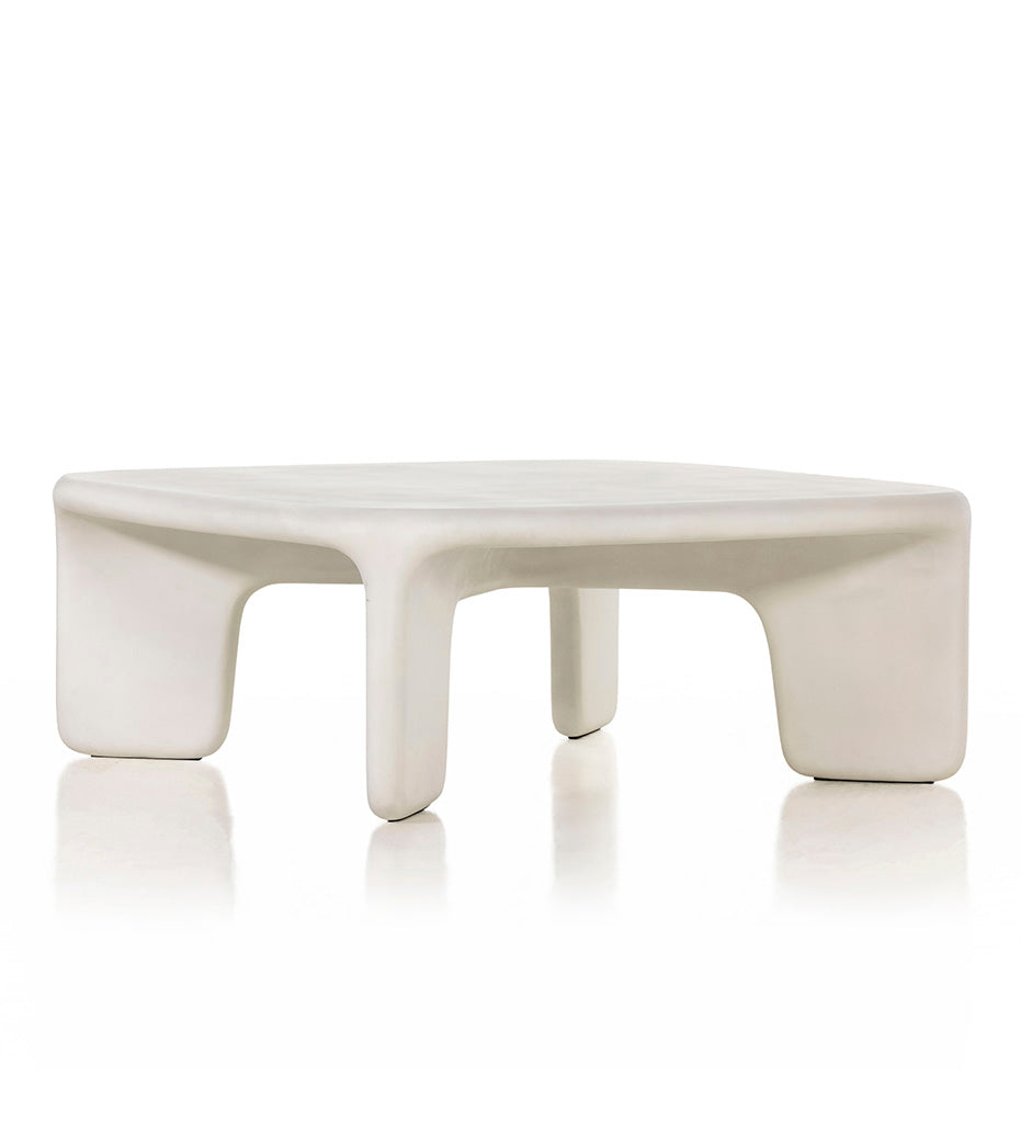 Allred Collaborative - Four Hands - Dante Coffee Table - White Concrete - Dante Coffee Table - White Concrete - 224152-001