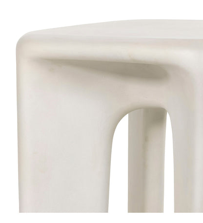 Allred Collaborative - Four Hands - Dante End Table - White Concrete - Dante End Table - White Concrete - 224153-001