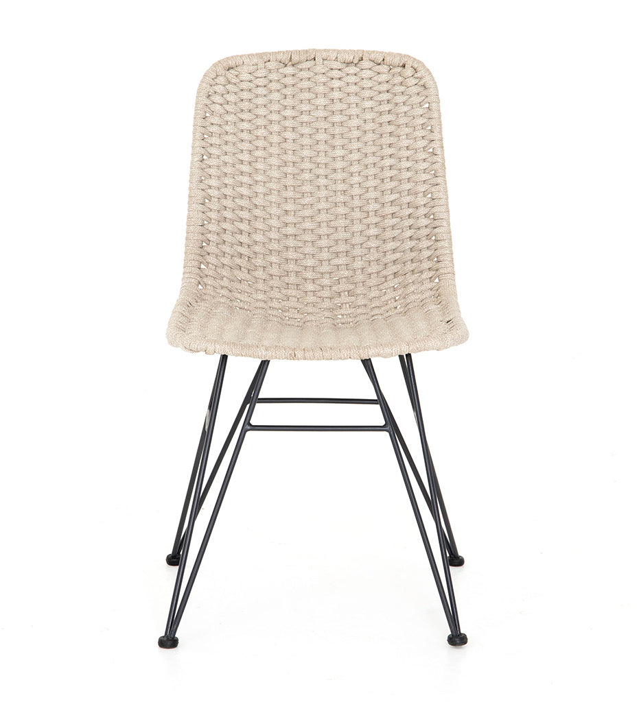 Allred Collaborative - Four Hands - Dema Dining Chair - Natural Rope - Dema Dining Chair - Natural Rope - JLAN-220A