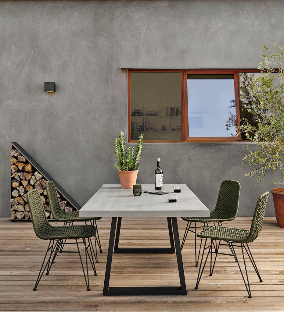 Allred Collaborative - Four Hands - Dema Dining Chair - Olive Rope - Dema Dining Chair - Olive Rope - JLAN-220