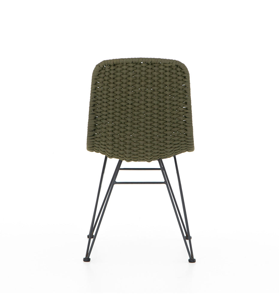 Allred Collaborative - Four Hands - Dema Dining Chair - Olive Rope - Dema Dining Chair - Olive Rope - JLAN-220