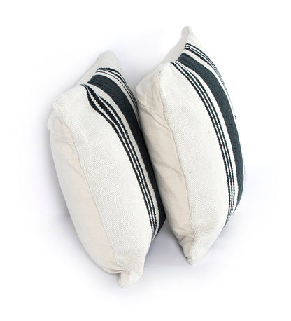 Allred Collaborative - Four Hands - Domingo Stripe Outdoor Pillow - Square - Set of 2 - Domingo Stripe Outdoor Pillow - Square - Set of 2 - 230165-001