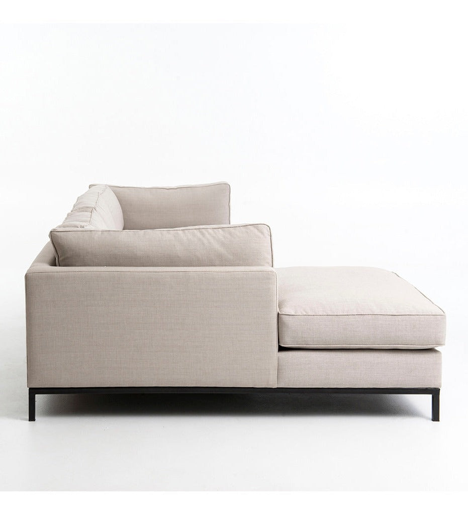 Allred Collaborative - Four Hands - Grammercy Sofa 2-Piece Chaise Sectional - Bennett Moon - Right - Grammercy Sofa 2-Piece Chaise Sectional - Bennett Moon - Right - UATR-001A