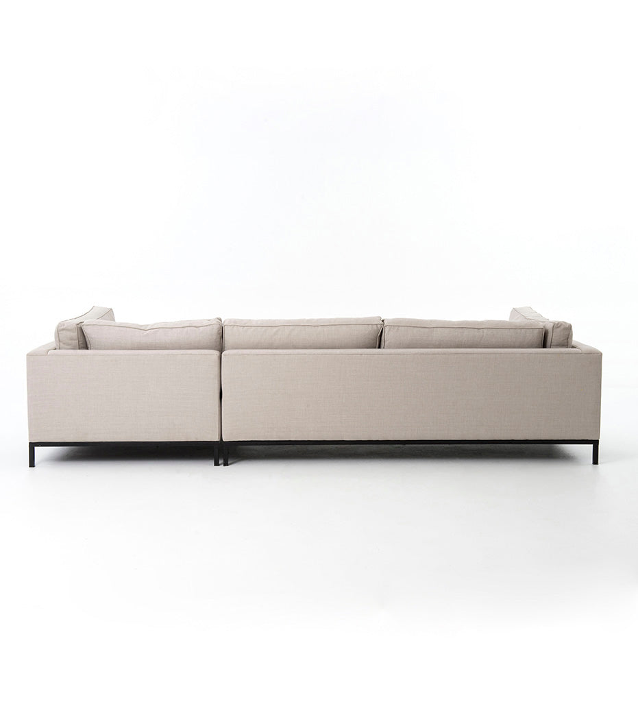 Allred Collaborative - Four Hands - Grammercy Sofa 2-Piece Chaise Sectional - Bennett Moon - Right - Grammercy Sofa 2-Piece Chaise Sectional - Bennett Moon - Right - UATR-001A