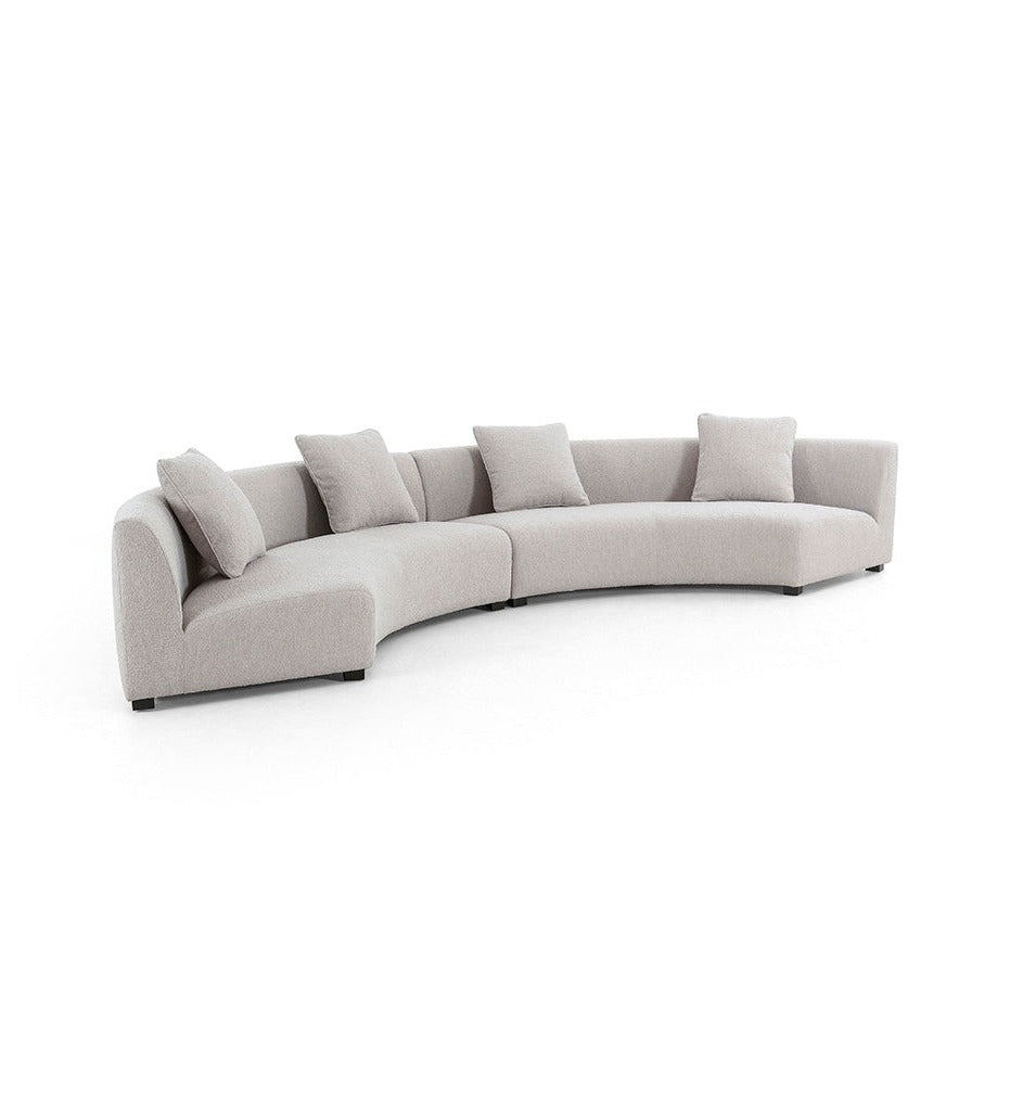 Allred Collaborative - Four Hands - Liam 2pc Sectional - Knoll Sand - Liam 2pc Sectional - Knoll Sand - 105763-005