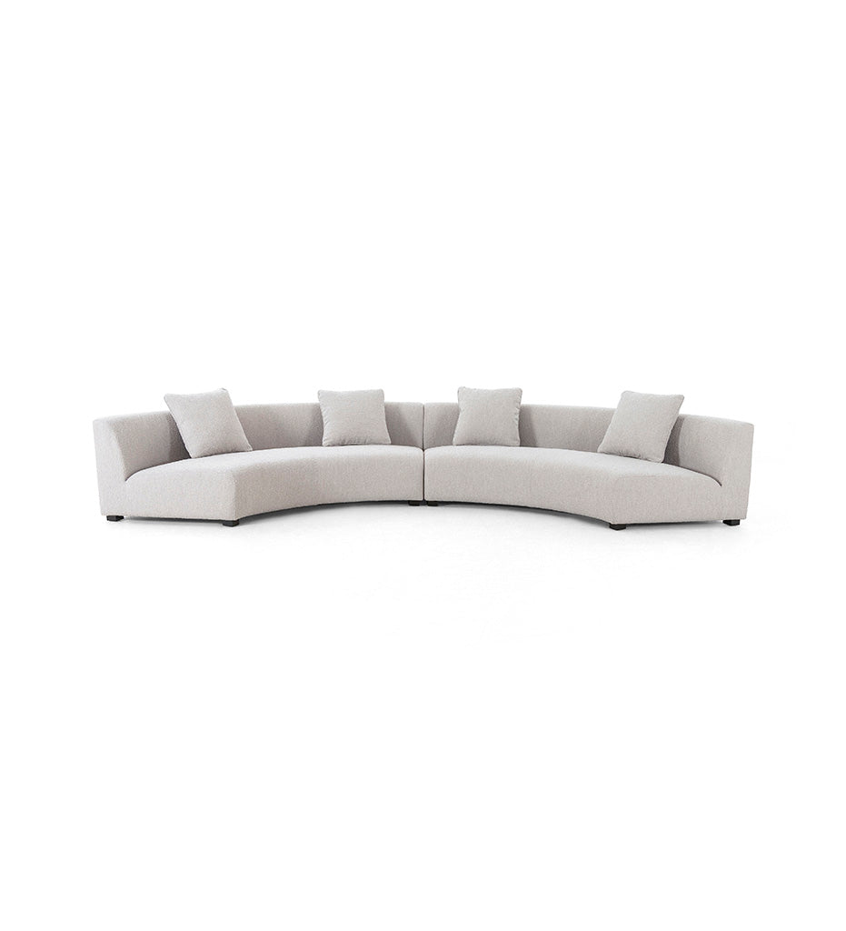 Allred Collaborative - Four Hands - Liam 2pc Sectional - Knoll Sand - Liam 2pc Sectional - Knoll Sand - 105763-005