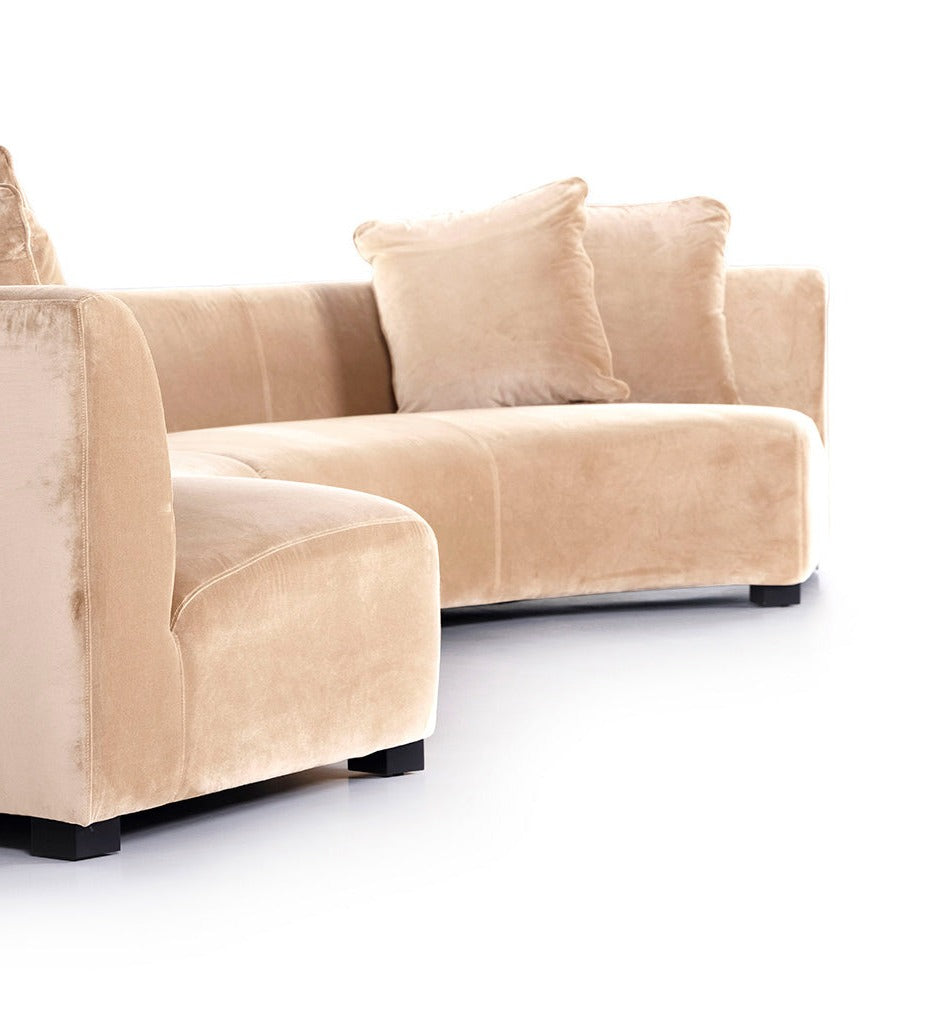 Allred Collaborative - Four Hands - Liam 2pc Sectional - Surrey Camel - Liam 2pc Sectional - Surrey Camel - 105763-007