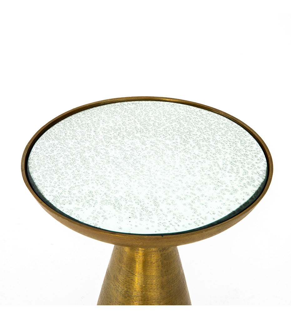 Allred Collaborative - Four Hands - Marlow Mod Pedestal Table - Brushed Brass - Marlow Mod Pedestal Table - Brushed Brass - IMAR-48-BBS