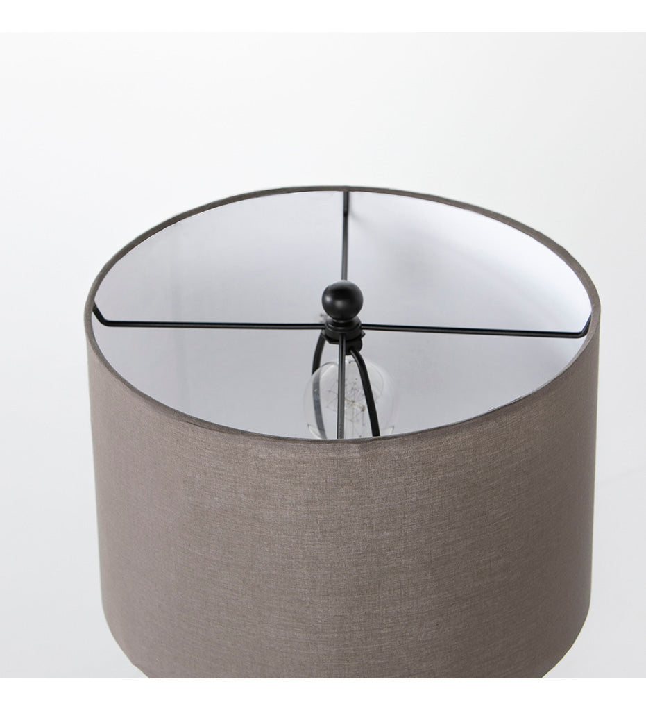 Allred Collaborative - Four Hands - Solar Table Lamp - Matte Black - Solar Table Lamp - Matte Black - 224957-001