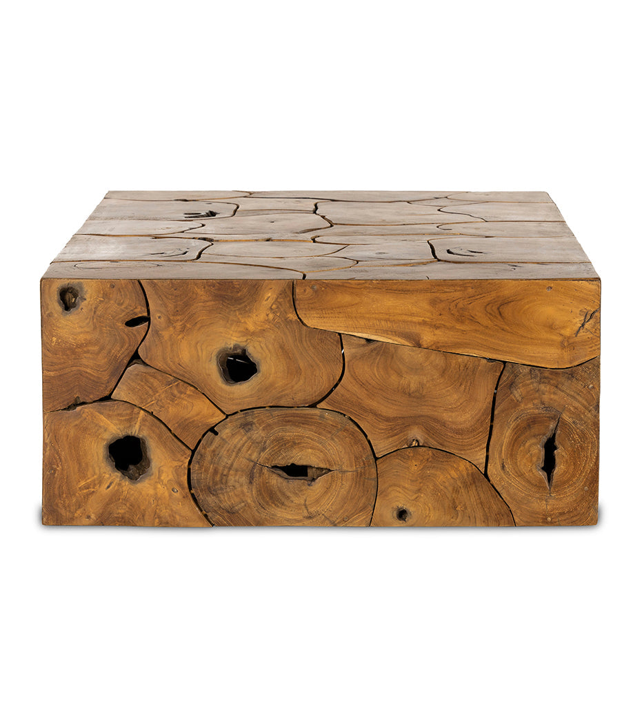 Allred Collaborative - Four Hands - Tomlin Outdoor Coffee Table - Teak Root - Tomlin Outdoor Coffee Table - Teak Root - 233364-001