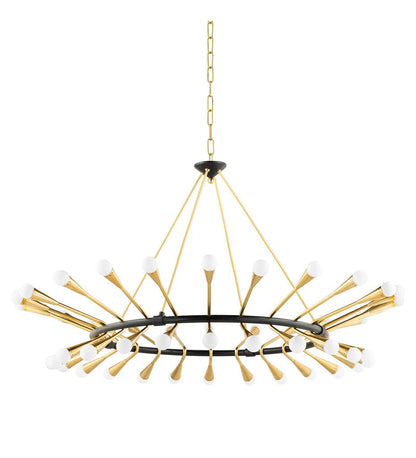 Allred Collaborative - HVLG - Aries Chandelier - Large - Aries Chandelier - Large - 401-48-VPB/BBR