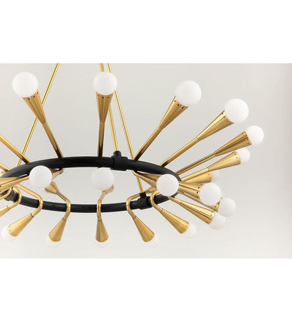 Allred Collaborative - HVLG - Aries Chandelier - Large - Aries Chandelier - Large - 401-48-VPB/BBR