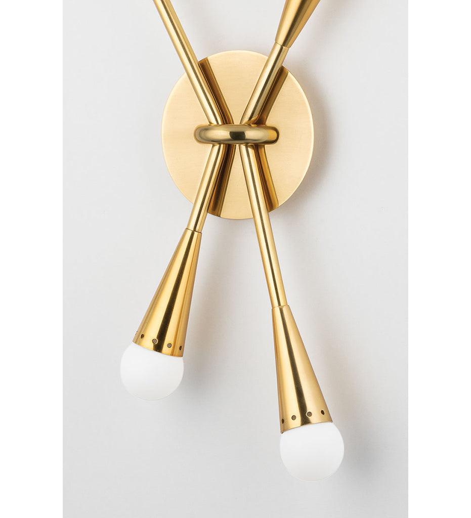 Allred Collaborative - HVLG - Aries Wall Sconce - Aries Wall Sconce - 401-04-VPB/BBR