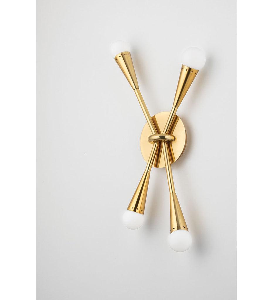 Allred Collaborative - HVLG - Aries Wall Sconce - Aries Wall Sconce - 401-04-VPB/BBR