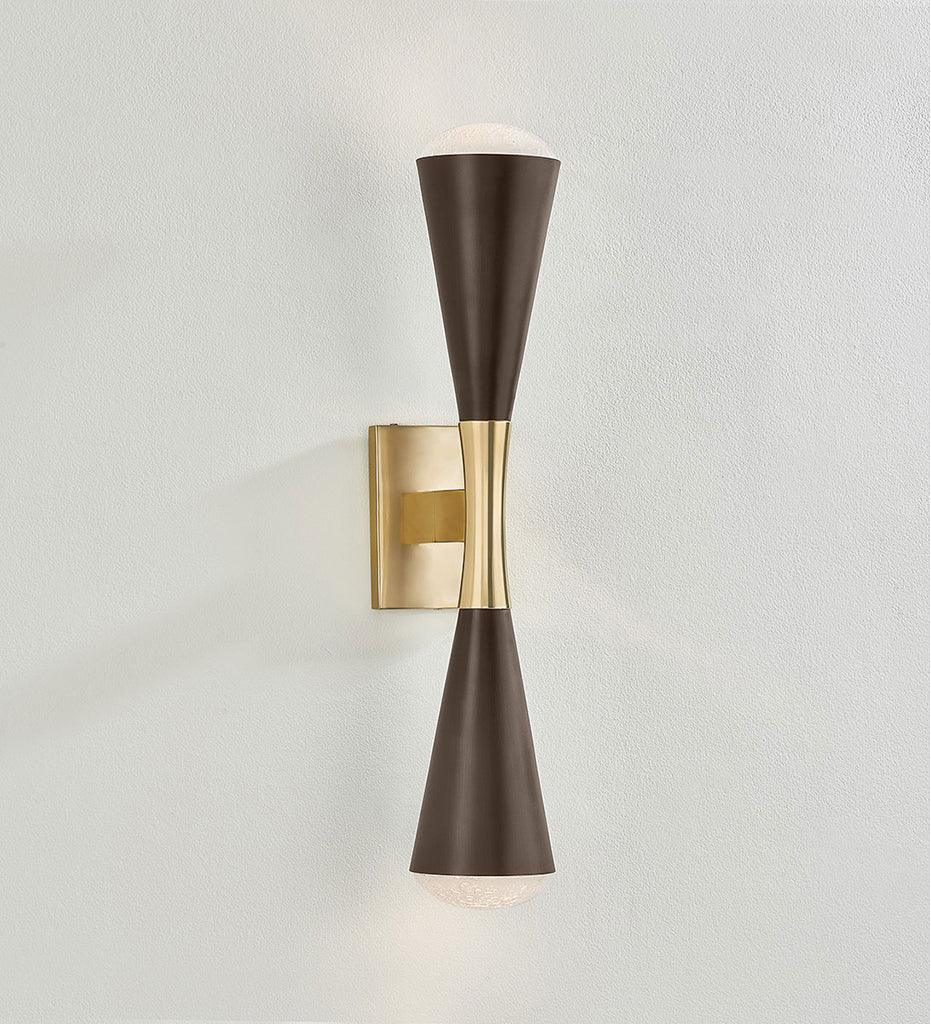 Allred Collaborative - HVLG - Barcelona Wall Sconce - - Barcelona Wall Sconce - - 455-02-VB/BRZ