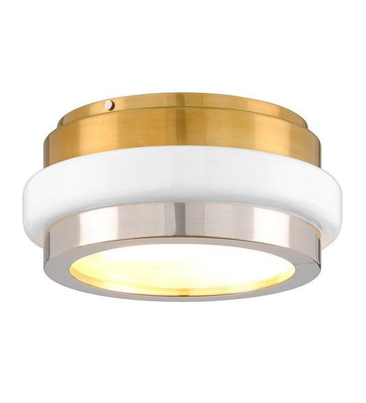 Allred Collaborative - HVLG - Beckenham Flush Mount - Brass And Nickel - Beckenham Flush Mount - Brass And Nickel - 300-32