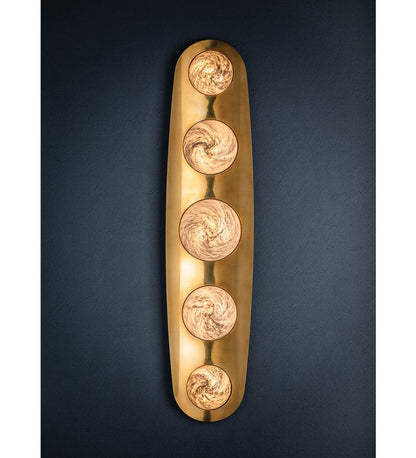 Allred Collaborative - HVLG - Bezel Wall Sconce - Five - Bezel Wall Sconce - Five - 472-05-VB