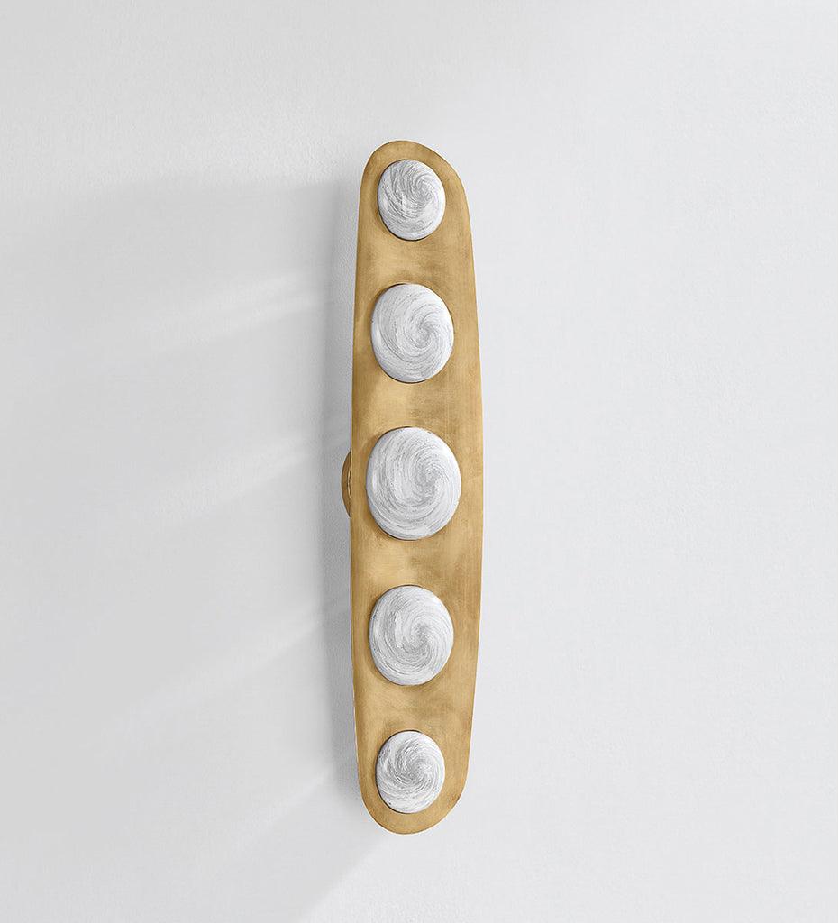 Allred Collaborative - HVLG - Bezel Wall Sconce - Five - Bezel Wall Sconce - Five - 472-05-VB