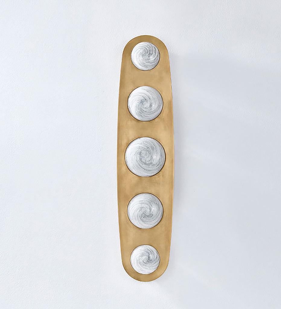 Allred Collaborative - HVLG - Bezel Wall Sconce - Five - Bezel Wall Sconce - Five - 472-05-VB