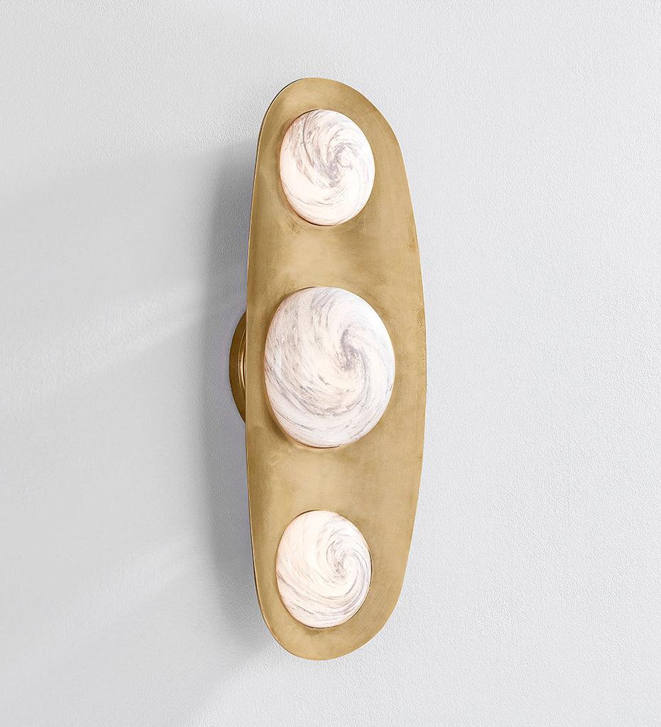 Allred Collaborative - HVLG - Bezel Wall Sconce - Three - Bezel Wall Sconce - Three - 472-03-VB