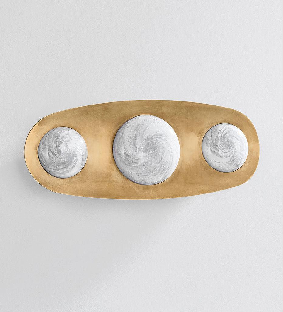 Allred Collaborative - HVLG - Bezel Wall Sconce - Three - Bezel Wall Sconce - Three - 472-03-VB