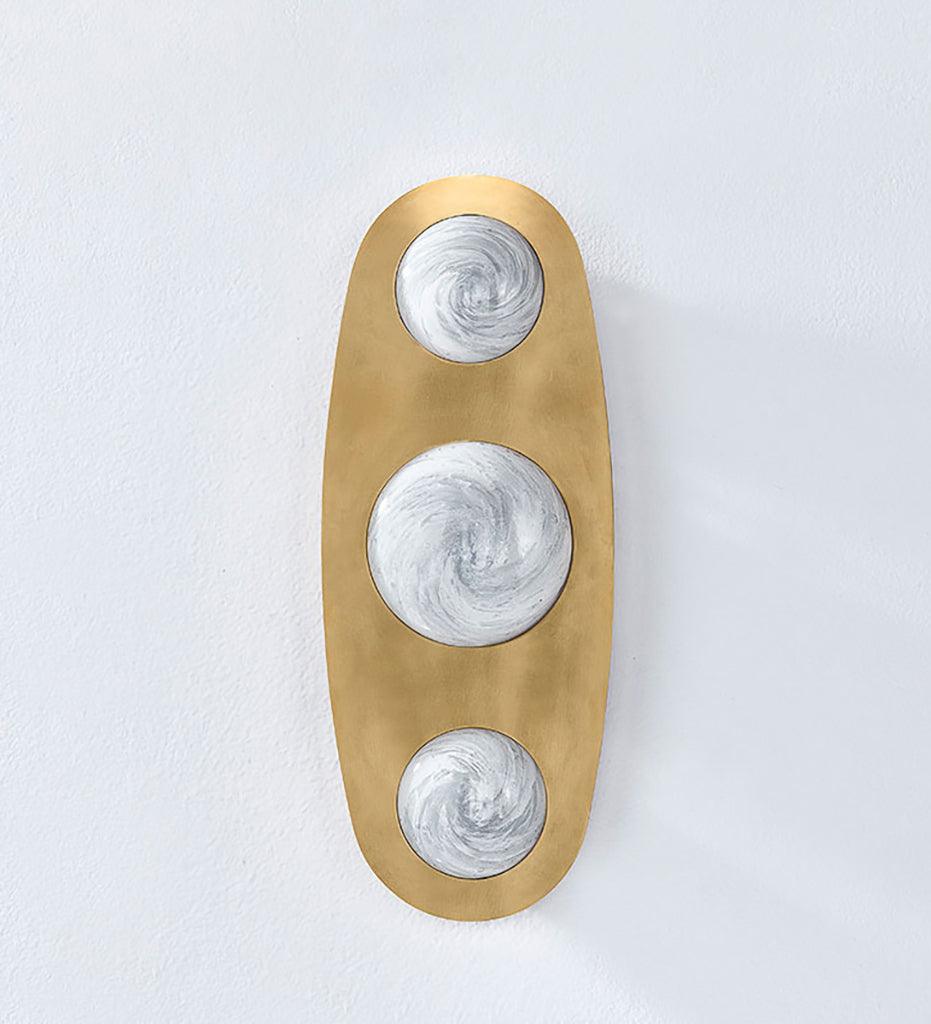 Allred Collaborative - HVLG - Bezel Wall Sconce - Three - Bezel Wall Sconce - Three - 472-03-VB