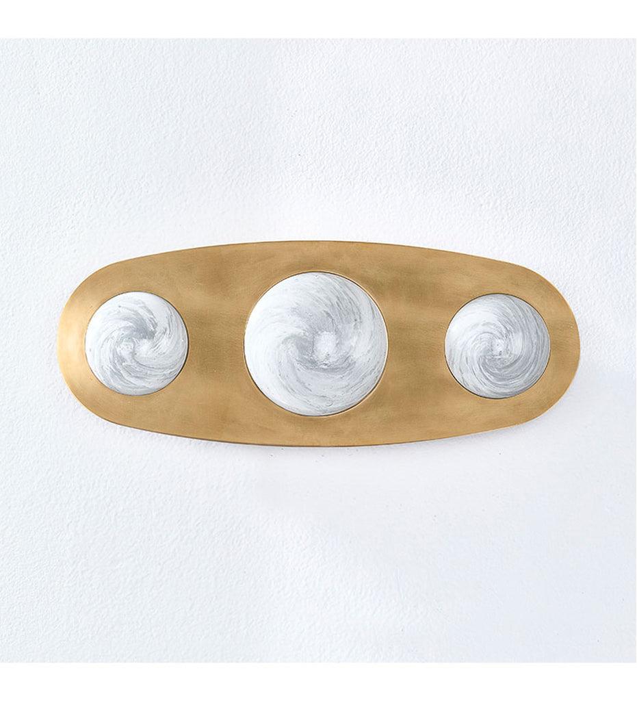 Allred Collaborative - HVLG - Bezel Wall Sconce - Three - Bezel Wall Sconce - Three - 472-03-VB