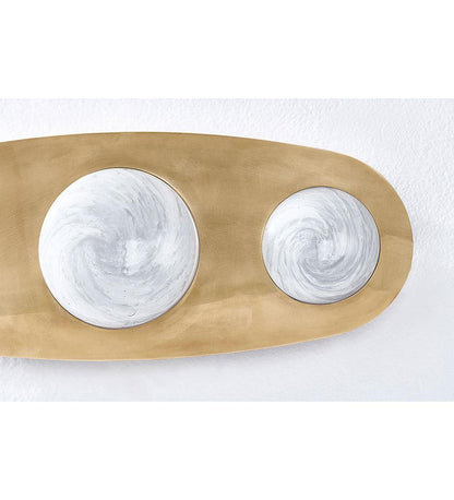 Allred Collaborative - HVLG - Bezel Wall Sconce - Three - Bezel Wall Sconce - Three - 472-03-VB