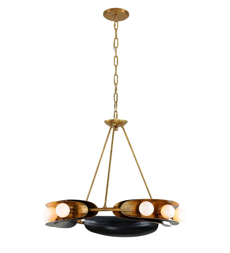 Allred Collaborative - HVLG - Hopper Chandelier - Medium - Hopper Chandelier - Medium - 271-09-VB/BBR