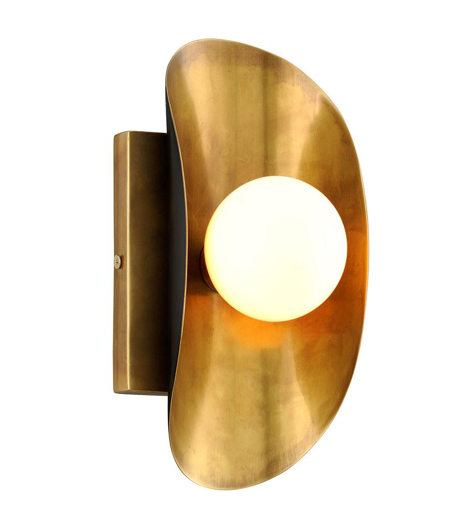 Allred Collaborative - HVLG - Hopper Wall Sconce - Single - Hopper Wall Sconce - Single - 271-11-VB/BBR