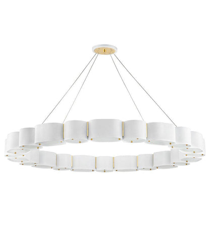 Allred Collaborative - HVLG - Opal Chandelier - Large - - Opal Chandelier - Large - - 393-50-SWH/VB