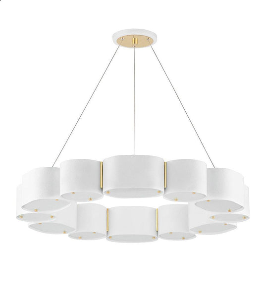 Allred Collaborative - HVLG - Opal Chandelier - Medium - - Opal Chandelier - Medium - - 393-30-SWH/VB