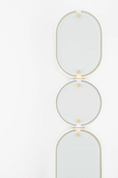 Allred Collaborative - HVLG - Opal Wall Sconce - - Opal Wall Sconce - - 393-03-SBK/SS