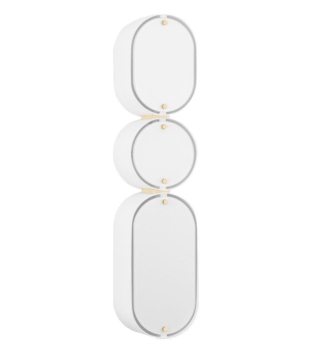 Allred Collaborative - HVLG - Opal Wall Sconce - - Opal Wall Sconce - - 393-03-SWH/VB