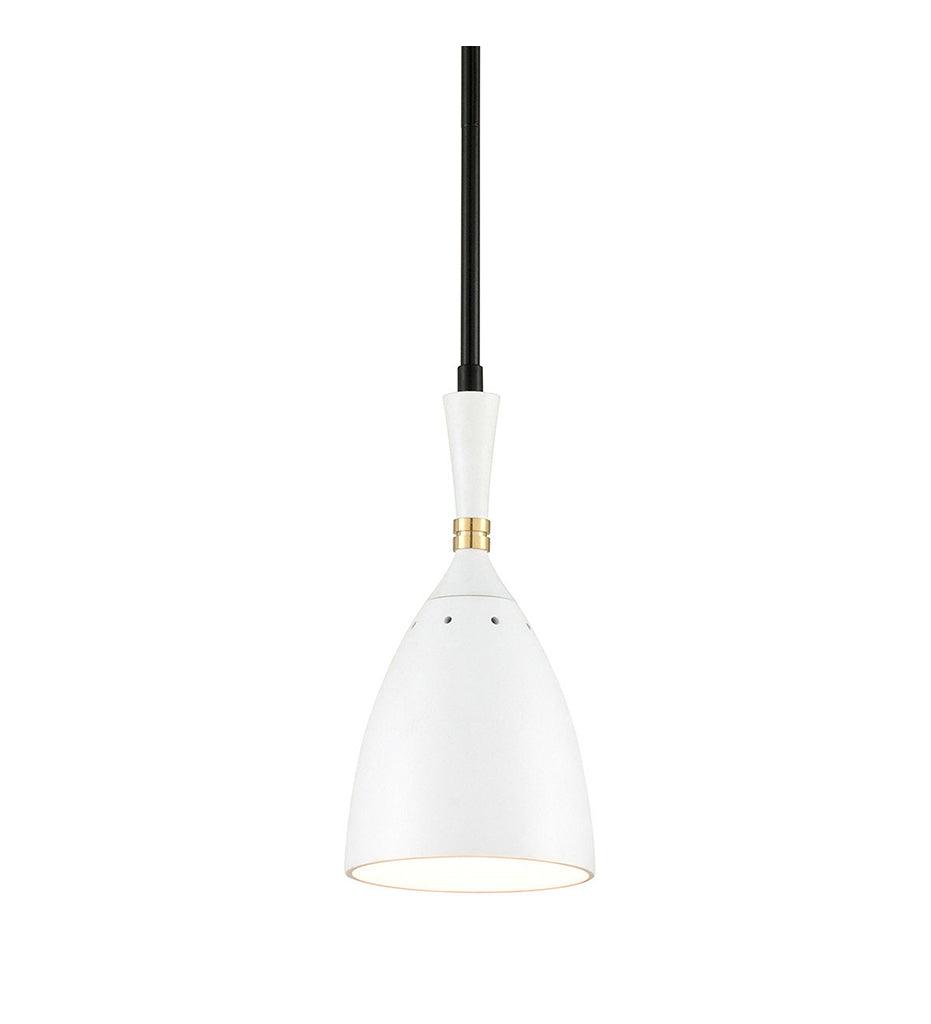 Allred Collaborative - HVLG - Utopia Pendant - Soft Black - White Shades - Utopia Pendant - Soft Black - White Shades - 281-41