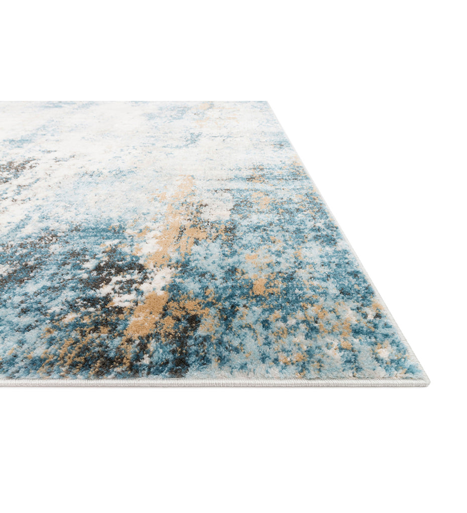 Allred Collaborative - Loloi - Alchemy ALC-05 Denim / Ivory Rug - Alchemy ALC-05 Denim / Ivory Rug - ALCHALC-05DEIV2840