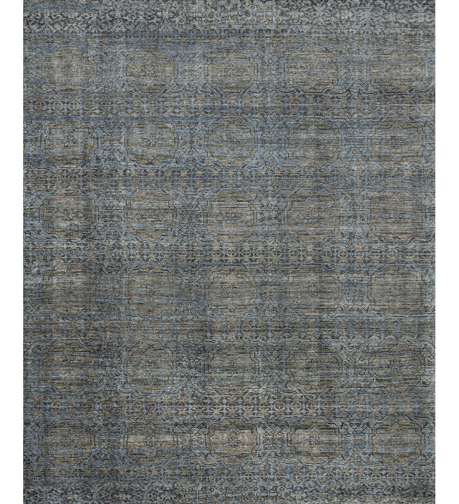 Allred Collaborative - Loloi - Amara AMM-05 Blue / Gold Rug - Amara AMM-05 Blue / Gold Rug - AMARAAMM-05BLGD-2030