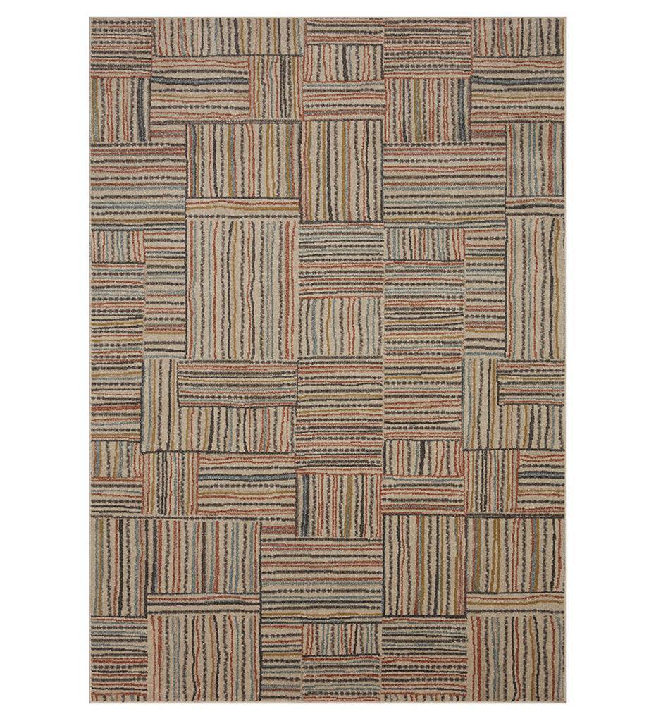 Allred Collaborative - Loloi - Chalos CHA-02 Cream / Multi Rug - Chalos CHA-02 Cream / Multi Rug - CHALCHA-02CRML-2340